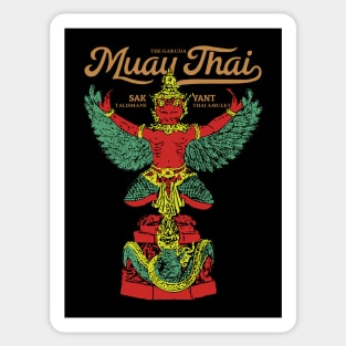 Muay Thai Tattoo The Garuda Sticker